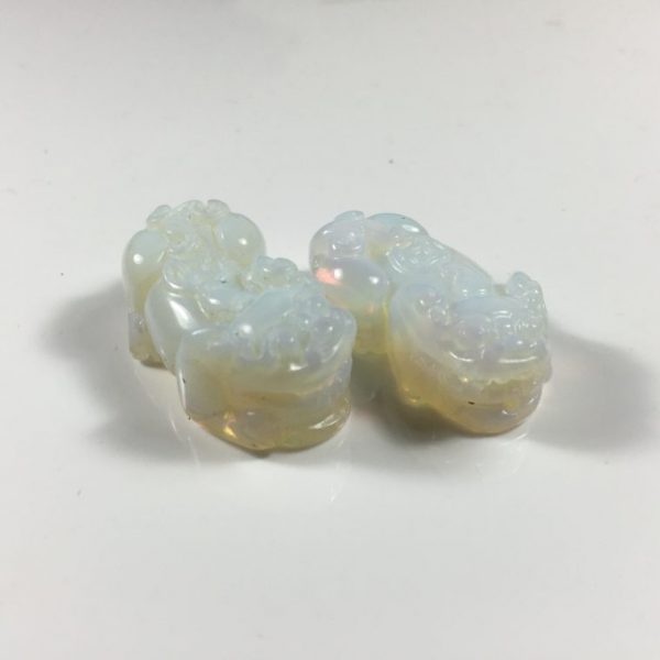 Mặt dây chuyền Tỳ hưu đá xà cừ Labradorite (3109)