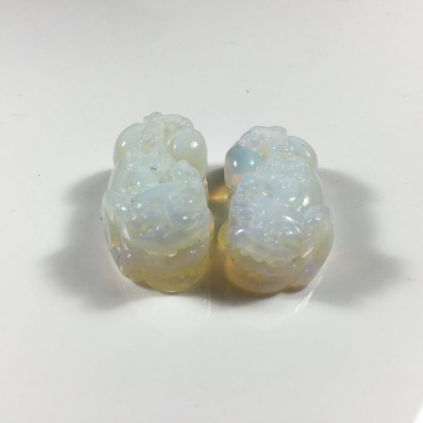 Mặt dây chuyền Tỳ hưu đá xà cừ Labradorite (4299)
